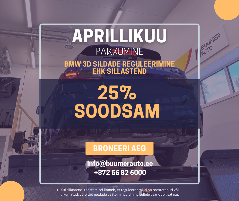 3D sildade reguleerimine Tartu